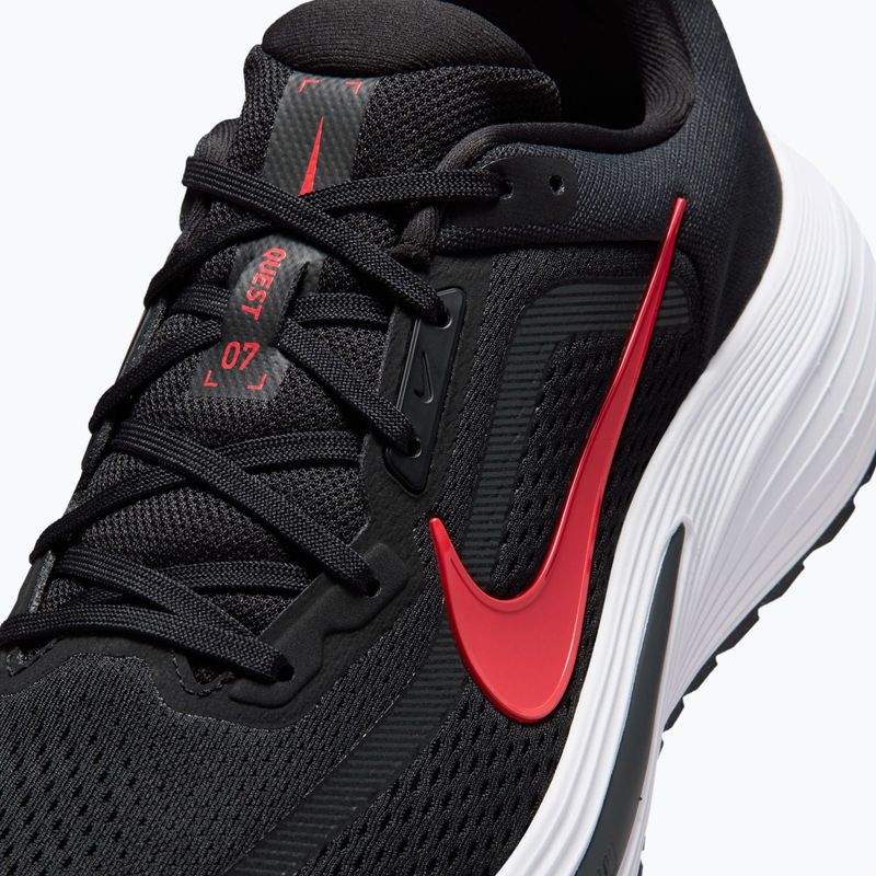 Herren-Laufschuhe Nike Quest 7 black/white/anthracite/red orbit 7