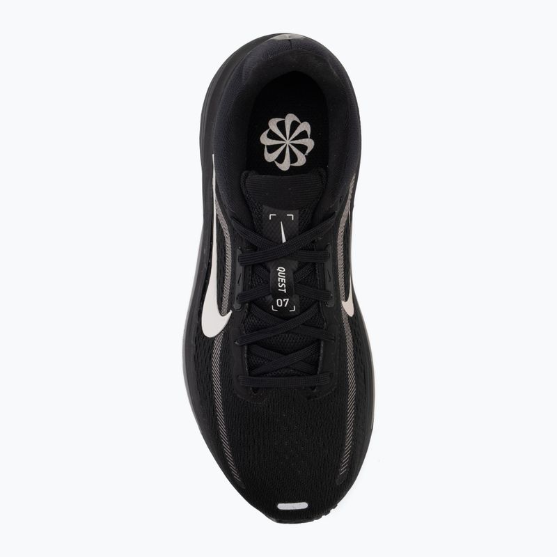 Laufschuhe für Damen Nike Quest 7 black/taupe haze/silt red 5