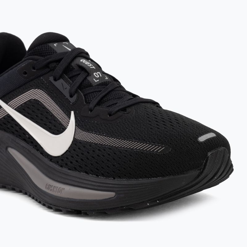 Laufschuhe für Damen Nike Quest 7 black/taupe haze/silt red 7