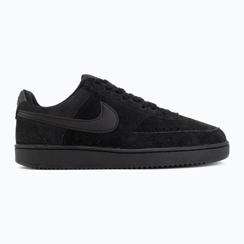 Herren Schuhe Nike Court Vision Low black/dark smoke grey/black 2