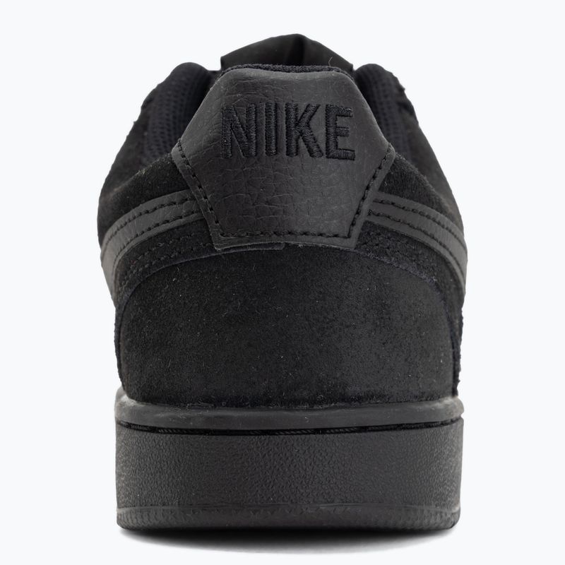 Herren Schuhe Nike Court Vision Low black/dark smoke grey/black 6