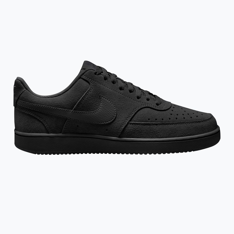Herren Schuhe Nike Court Vision Low black/dark smoke grey/black