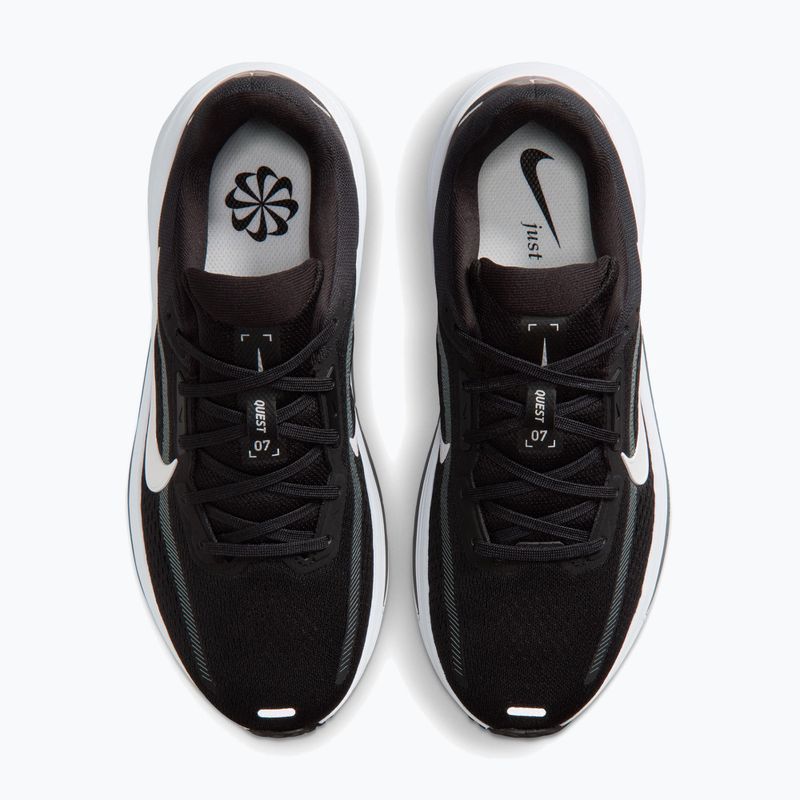 Laufschuhe für Damen Nike Quest 7 black/anthracite/white 5