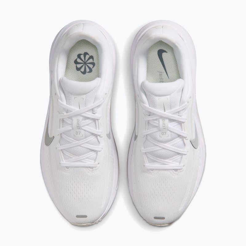 Laufschuhe für Damen Nike Quest 7 white/vast grey/vast grey/wolf grey 5