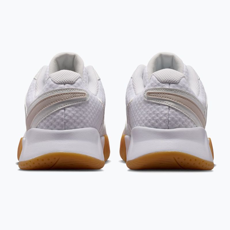 Damen Tennisschuhe Nike Court Lite 4 White/Summit White/Linen/Light Orewood Brown 4