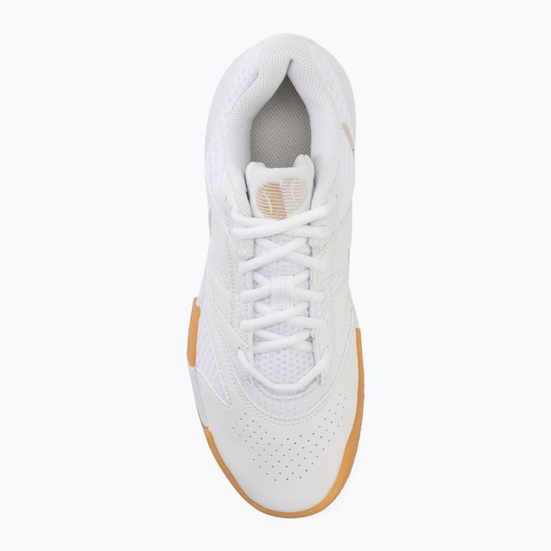Damen Tennisschuhe Nike Court Lite 4 White/Summit White/Linen/Light Orewood Brown 5