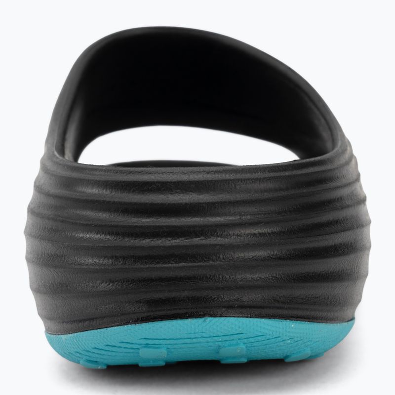 Herren-Badelatschen Nike ReactX Rejuven8 black/gamma blue/metallic silver 6