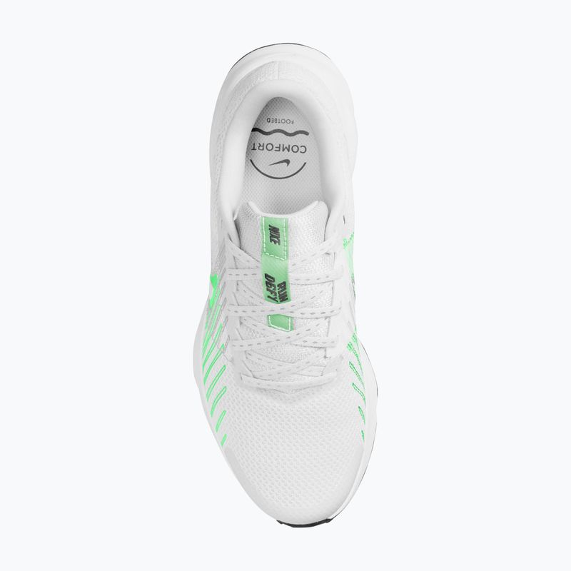 Laufschuhe für Damen Nike Run Defy white/cucumber calm/black/illusion green 4