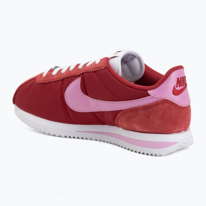Damen-Schuhe Nike Cortez Textile tough red/white/safety orange/light magenta 3