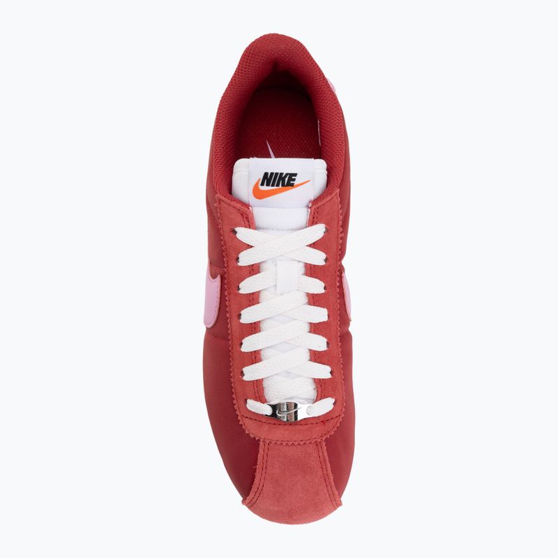 Damen-Schuhe Nike Cortez Textile tough red/white/safety orange/light magenta 5