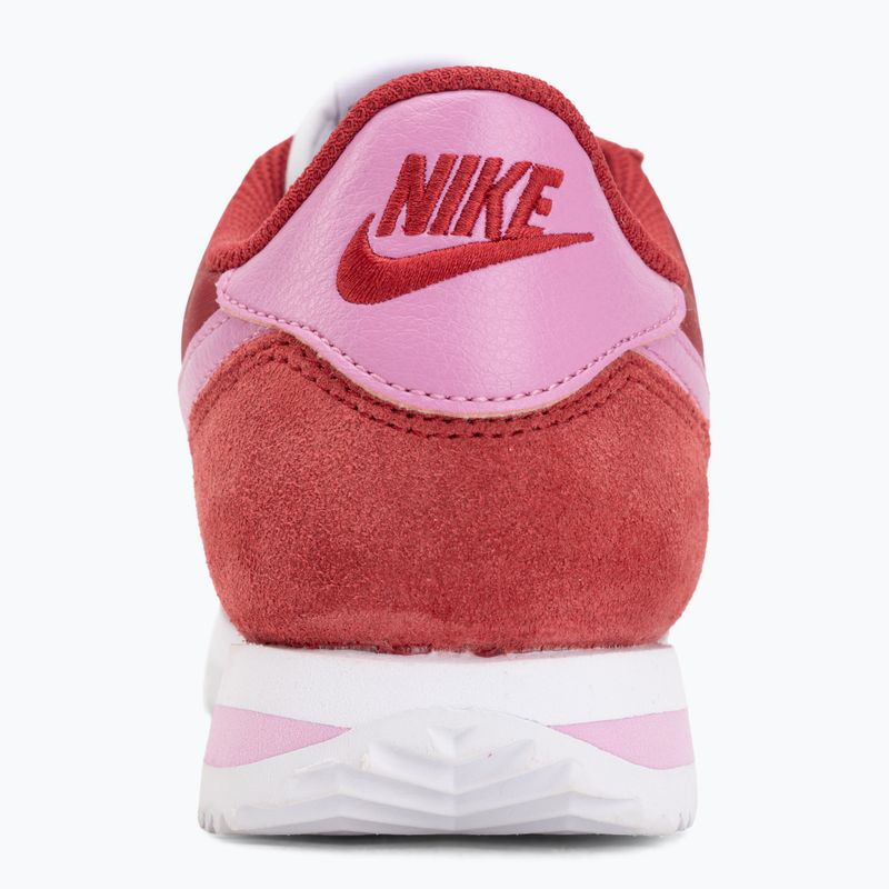 Damen-Schuhe Nike Cortez Textile tough red/white/safety orange/light magenta 6