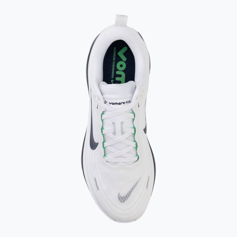 Herren-Laufschuhe Nike Vomero Plus white/green spark/midnight navy 5