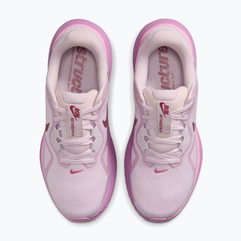 Laufschuhe für Damen Nike Structure 26 bleached lilac/pink rise/pink smoke 5