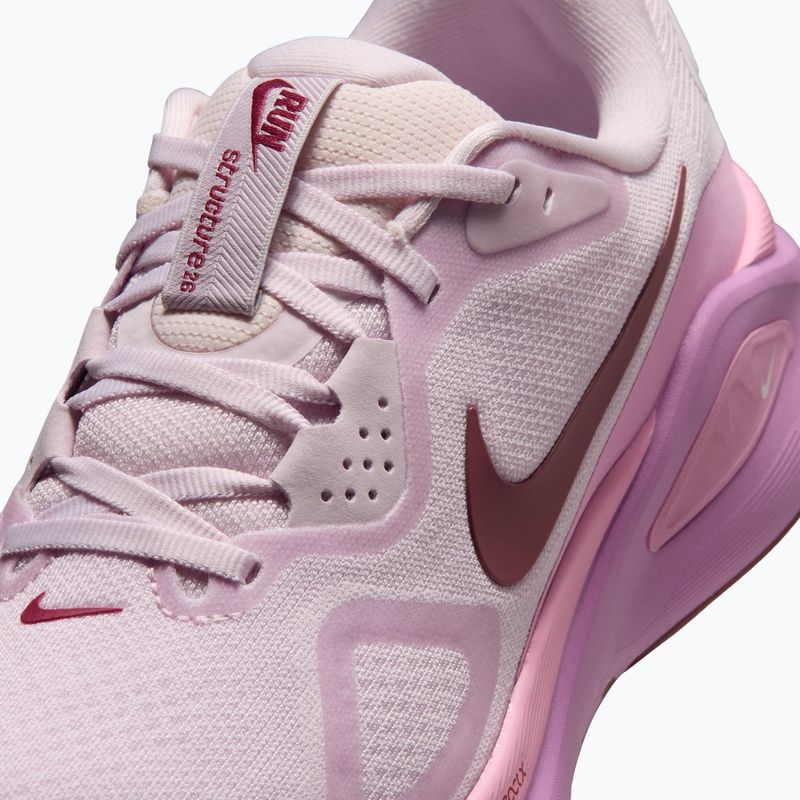 Laufschuhe für Damen Nike Structure 26 bleached lilac/pink rise/pink smoke 7