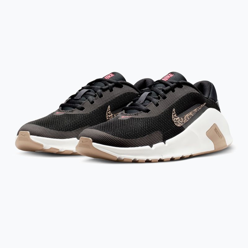 Damen Trainingsschuhe Nike Flex Train Print black/iron grey/sail/multi color 3