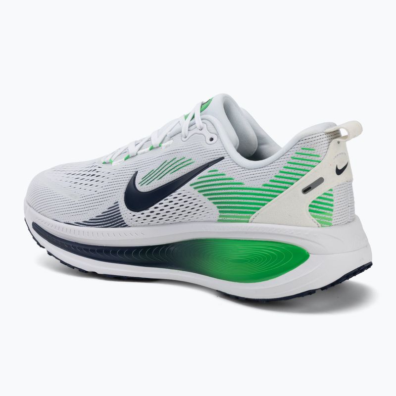 Herren-Laufschuhe Nike Vomero 18 white/green spark/midnight navy 3