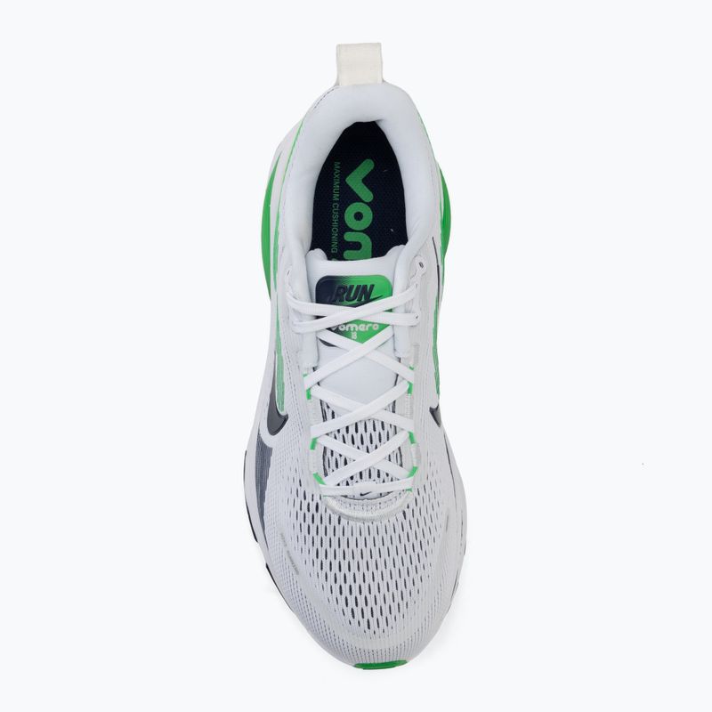 Herren-Laufschuhe Nike Vomero 18 white/green spark/midnight navy 5