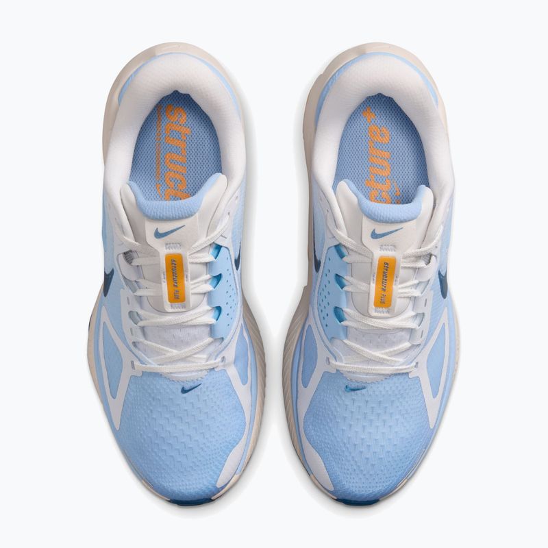 Laufschuhe für Damen Nike Structure Plus white/aluminum/sundial/mystic navy 5