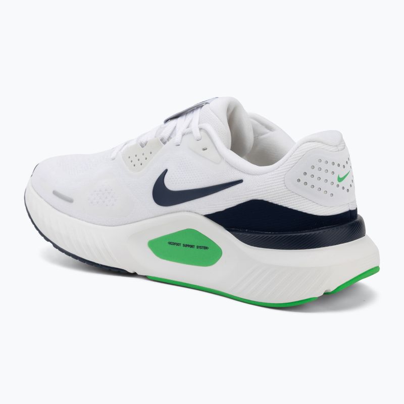Herren-Laufschuhe Nike Structure 26 white/green spark/midnight navy 3