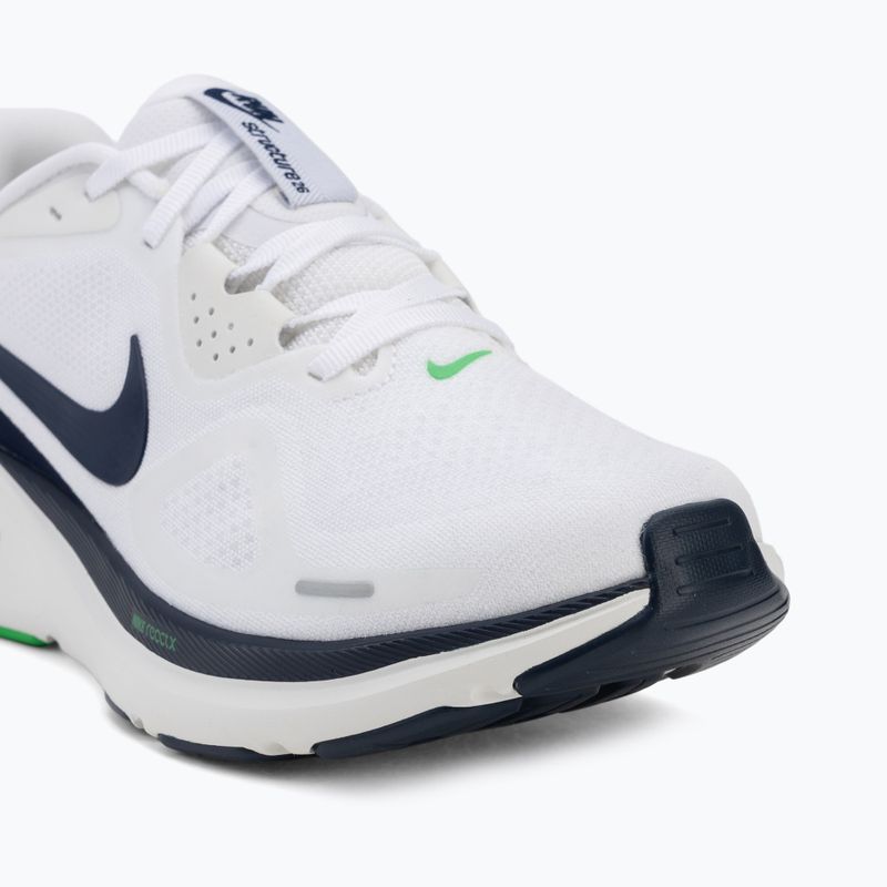 Herren-Laufschuhe Nike Structure 26 white/green spark/midnight navy 7