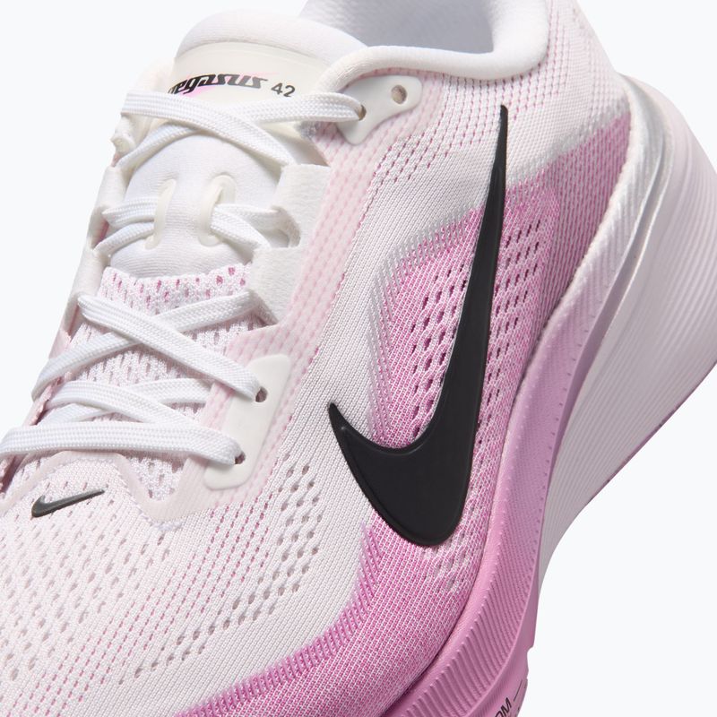 Laufschuhe für Damen Nike Pegasus 42 white/light magenta/bleached lilac/black 7