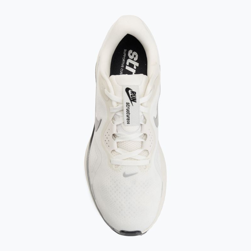 Laufschuhe für Damen Nike Structure 26 summit white/anthracite/metallic silver 5
