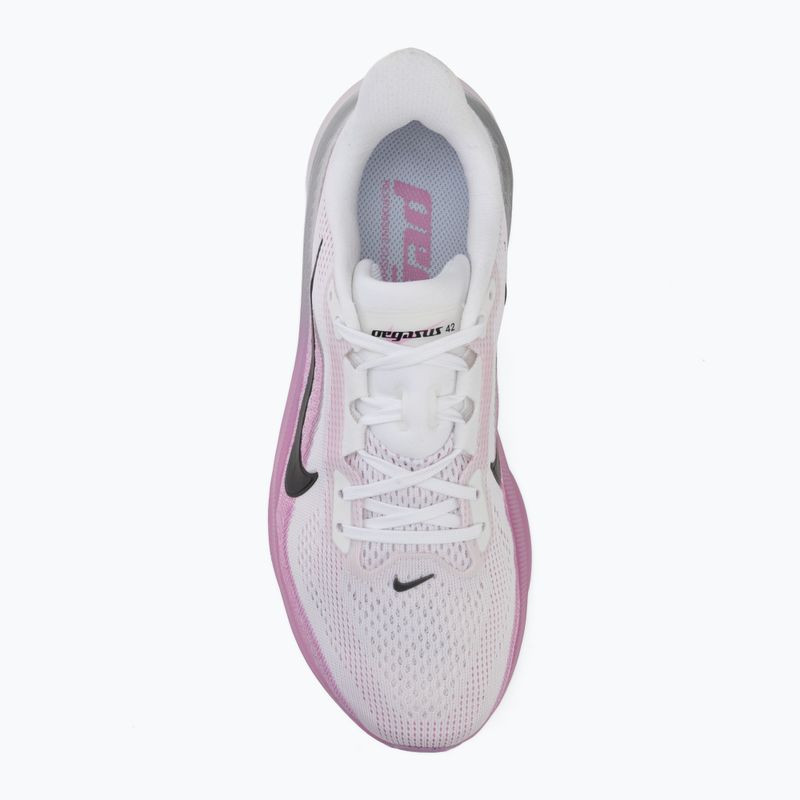 Laufschuhe für Damen Nike Pegasus 42 white/light magenta/bleached lilac/black 5