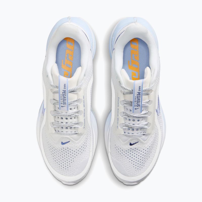Laufschuhe für Damen Nike Pegasus Premium white/aluminum/sundial/mystic navy 5