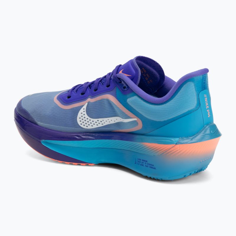 Herren-Laufschuhe Nike Zoom Fly 6 racer blue/blue lightning/white 3