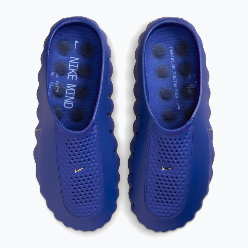 Damenbadelatschen Nike Mind 001 old royal/midnight navy/metallic silver 4