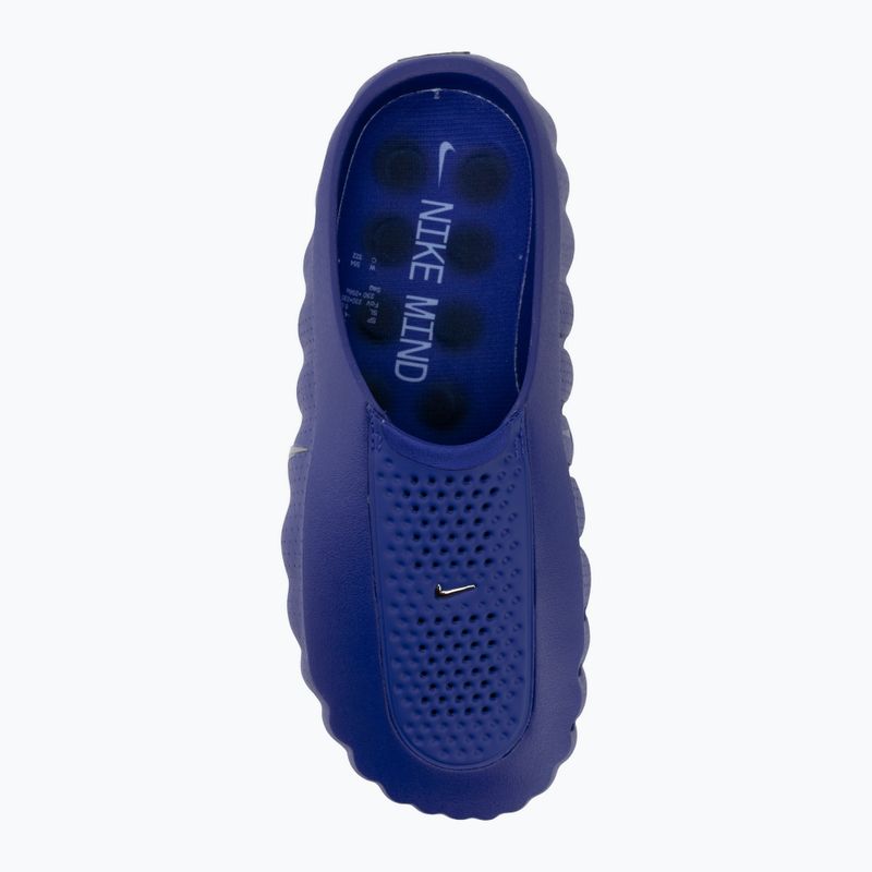 Damenbadelatschen Nike Mind 001 old royal/midnight navy/metallic silver 5