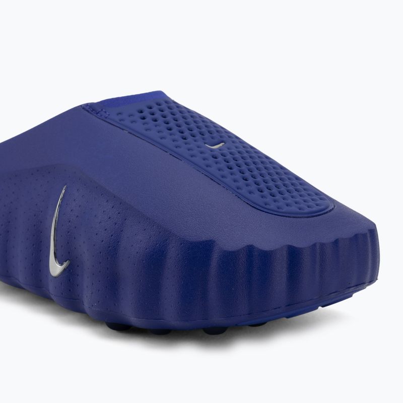 Damenbadelatschen Nike Mind 001 old royal/midnight navy/metallic silver 7