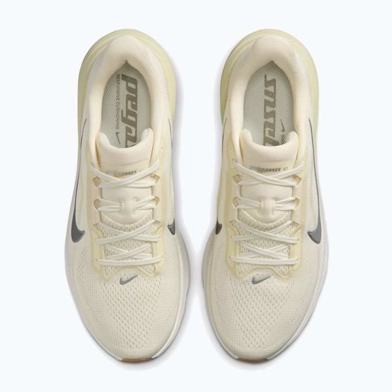 Herren-Laufschuhe Nike Pegasus 42 coconut milk/light khaki/metallic silver 4
