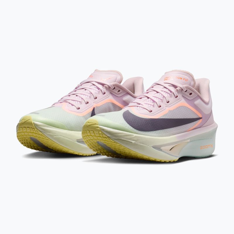 Laufschuhe für Damen Nike Zoom Fly 6 bleached lilac/volt tint/purple dynasty 3
