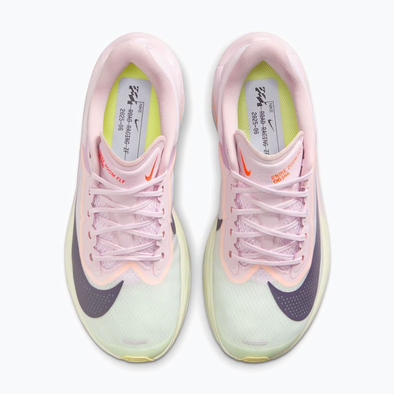 Laufschuhe für Damen Nike Zoom Fly 6 bleached lilac/volt tint/purple dynasty 5