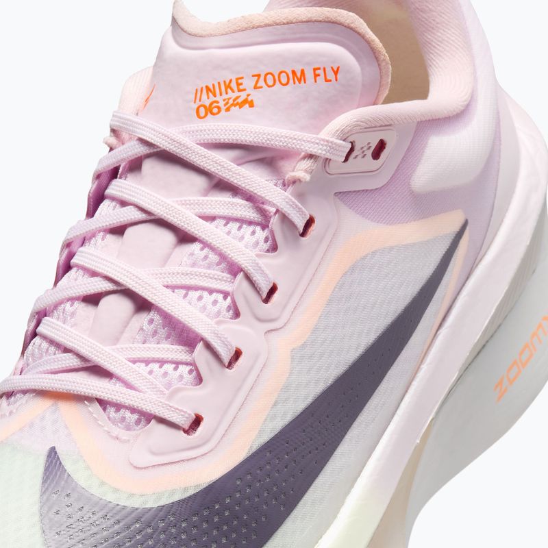 Laufschuhe für Damen Nike Zoom Fly 6 bleached lilac/volt tint/purple dynasty 7