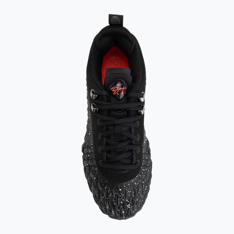 Herren-Basketballschuhe Nike S.T. Charge Black/dark smoke grey/black/bright crimson 5