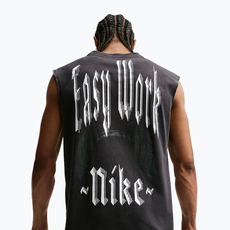 Trainings-T-Shirt Herren Nike Sleeveless T-Shirt black/white 4