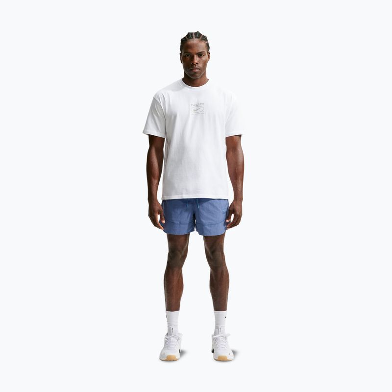Trainings-T-Shirt Herren Nike N.A.C. white/ight smoke grey 7