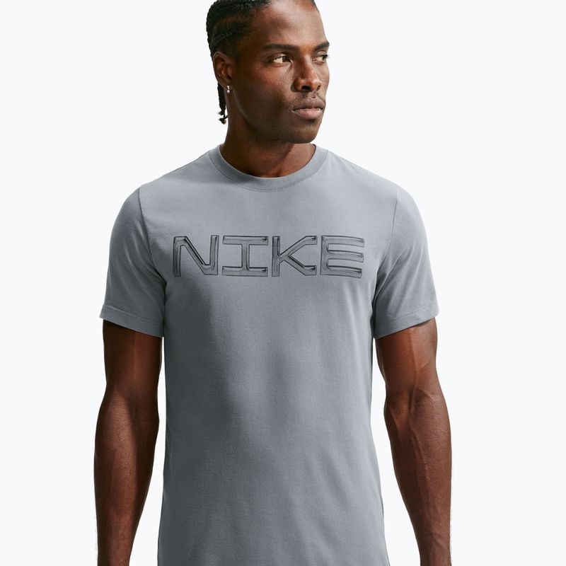 Trainings-T-Shirt Herren Nike Dri-FIT Training T-Shirt smoke grey/black 3