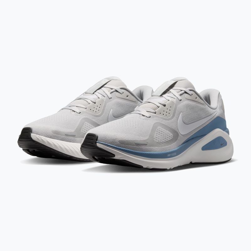 Herren-Laufschuhe Nike Structure 26 grey fog/work blue/summit white 3