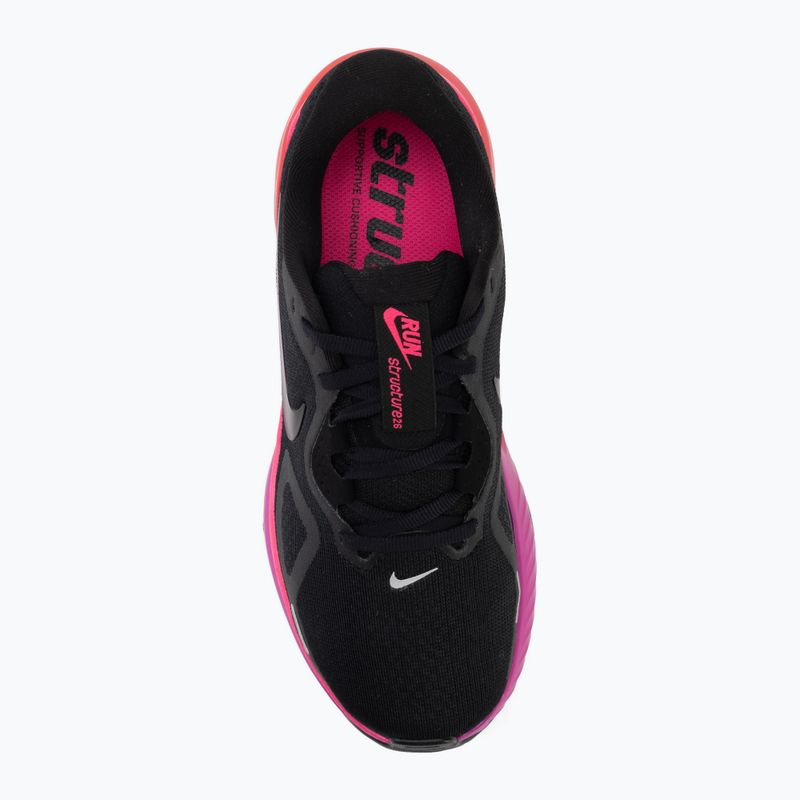 Laufschuhe für Damen Nike Structure 26 black/hyper pink/laser crimson/black 5