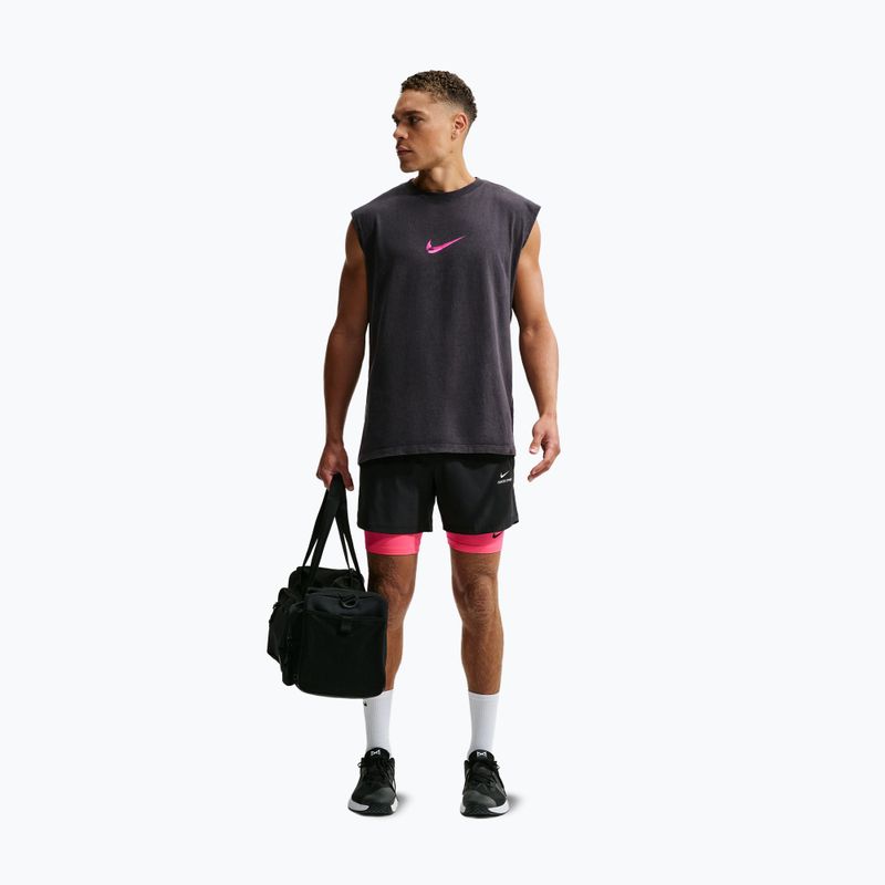 Trainings-T-Shirt Herren Nike Sleeveless T-Shirt black/hyper pink 7