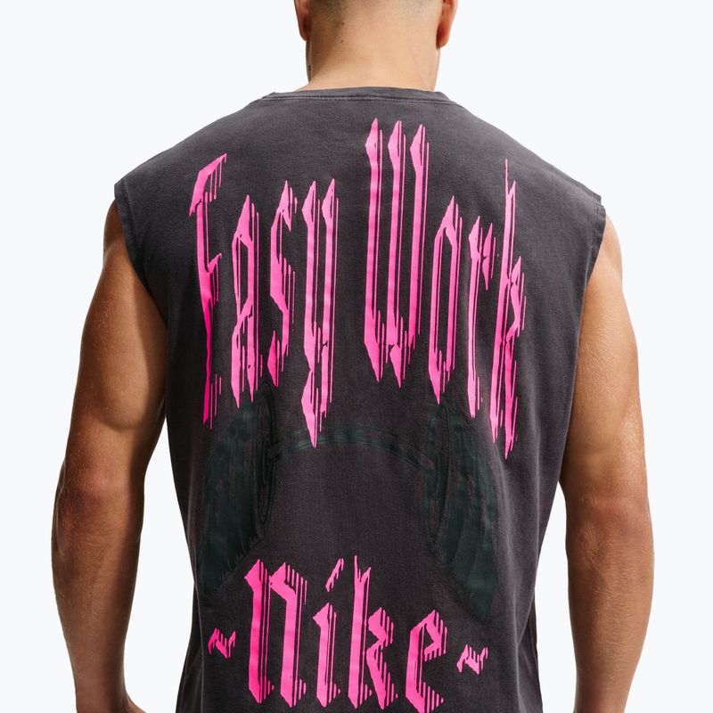 Trainings-T-Shirt Herren Nike Sleeveless T-Shirt black/hyper pink 5