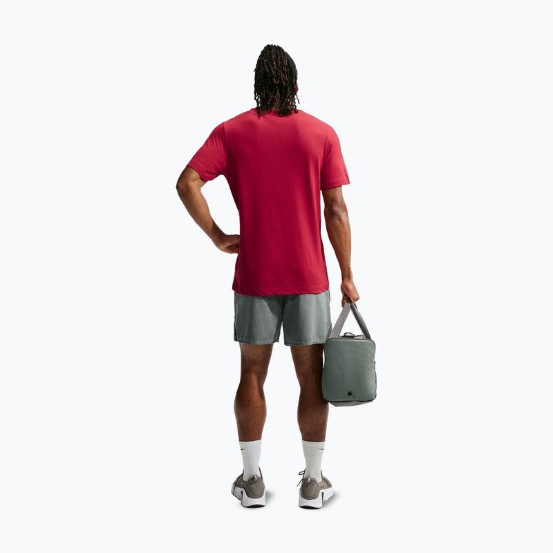 Trainings-T-Shirt Herren Nike Dri-FIT tough red/white 3
