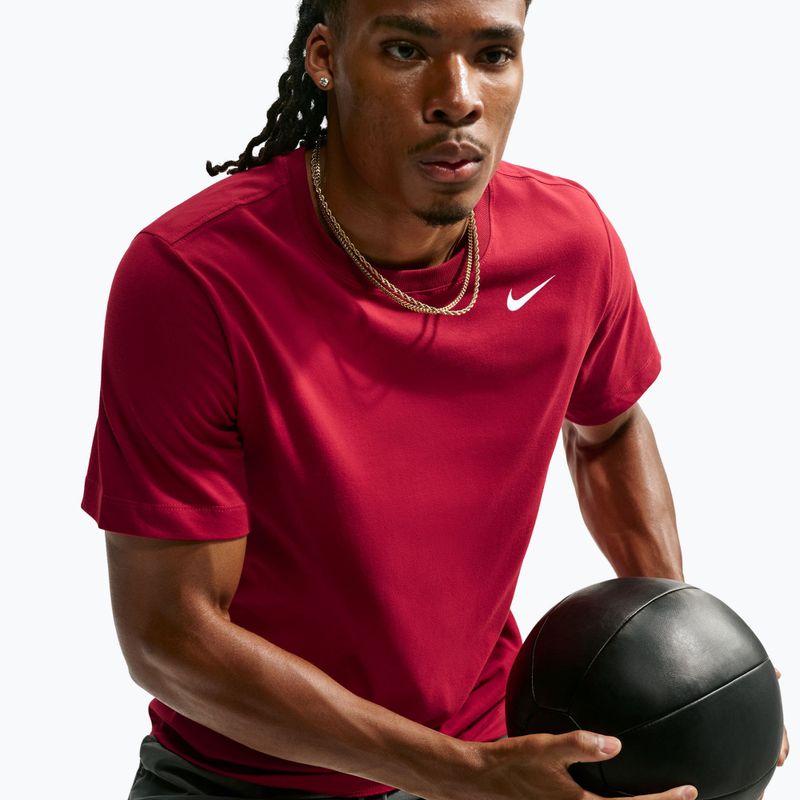 Trainings-T-Shirt Herren Nike Dri-FIT tough red/white 4