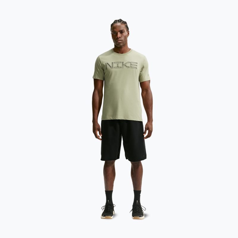 Trainings-T-Shirt Herren Nike Dri-FIT Training T-Shirt dusty olive/black 2