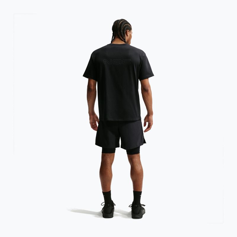 Trainings-T-Shirt Herren Nike N.A.C. black/black 2