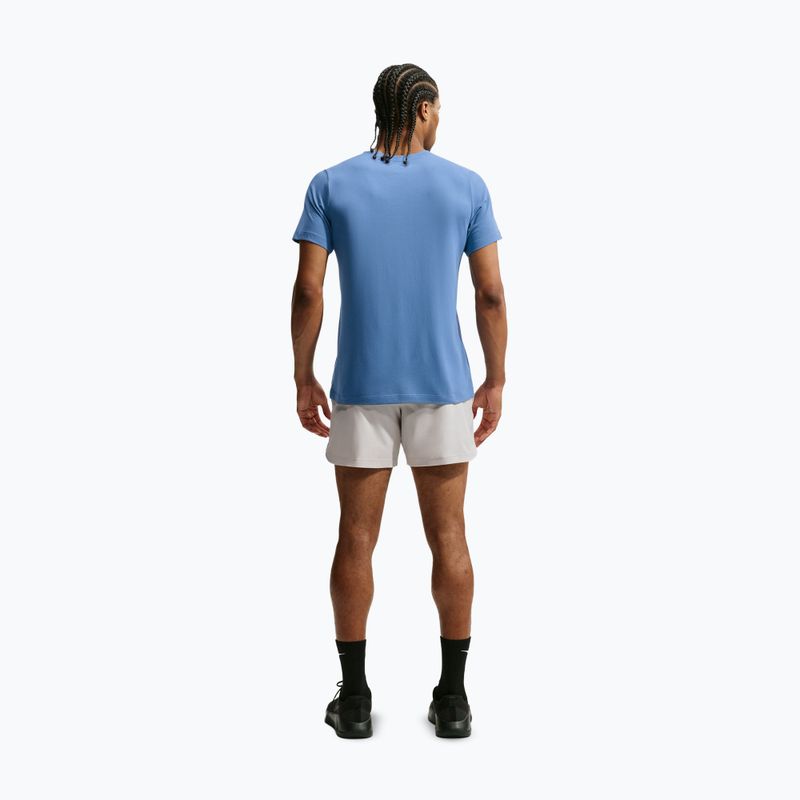 Trainings-T-Shirt Herren Nike Pro indigo storm/white 3