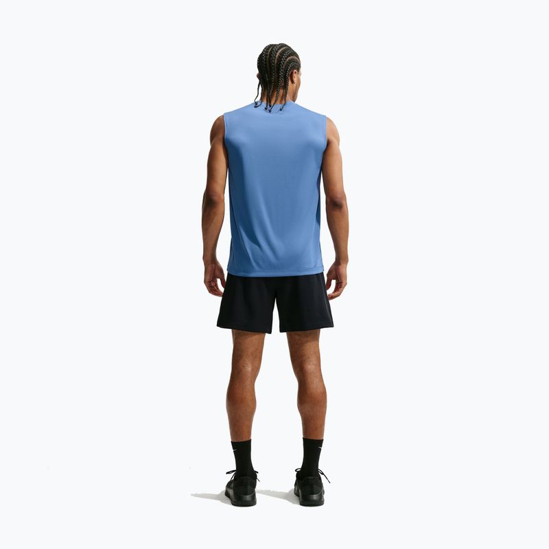 Trainings-T-Shirt Herren Nike Dri-FIT Sleeveless Training Top indigo storm/white 2